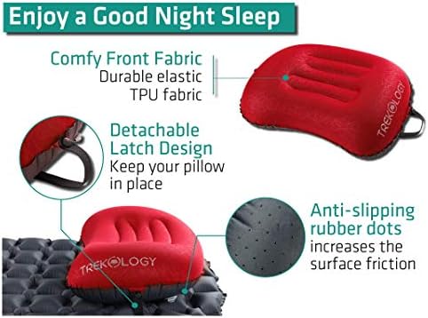 Inflatable jastuk za kampiranje, Planinarenje jastuci za penjanje, Ultra Jastuci za penjanje, Inflatable jastuk