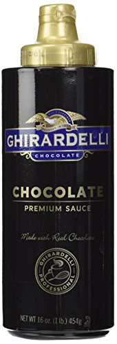 Čokoladni umak Ghirardelli, Black label (boca za voćna pulpa 16 unci)