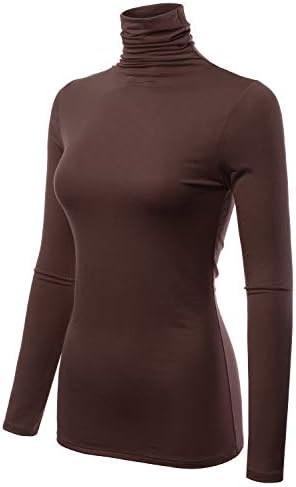 Trendi ženski Водолазка Premium klase dugi rukav, lagani pulover, džemper (S-3X, Napravljen u SAD-u)