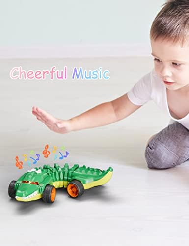 2 kutije Igračaka za kamione-krokodili za 3-godišnjeg dječaka, Pomični automobili krokodila i Скорпионами, Automobili-čudovišta