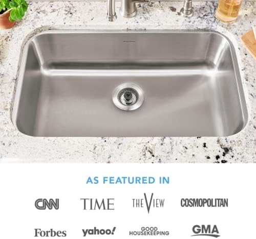 Umivaonik za sudopera Revolucionarni filter Za sudoper Od Nehrđajućeg Čelika, Bez začepljenja, krom siva