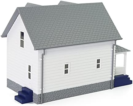 Razmjera model zgrade 1:87 Stambene Moderna Kuća, Arhitektonski Sklop za Izgled Modela Vlaka Diorama JZHO01