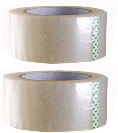 1-6 Valjaka 2 x 330' 2mil Transparentan kartonske ambalaže za brtvljenje pokretnih traka za brtvene kutije (1)