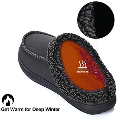 Gospodo natikače Papuče i Kućna obuća od pjene s učinkom memorije, Kucni zimske tople papuče na otvorenom s anti-jedini