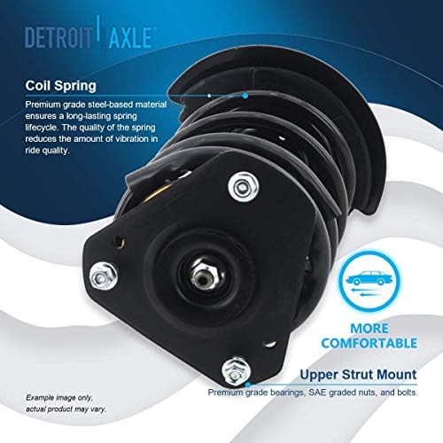 Detroit Prednja Amortizera Osi + Glavčine kotača + Poluge za upravljanje s шаровыми šarkama + Uložak Komplet