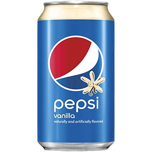 Pakiranje limenki Pepsi Vanilla 12 unci, vanilija,cola, 144 tekućih unca (Pakiranje od 12 limenki)