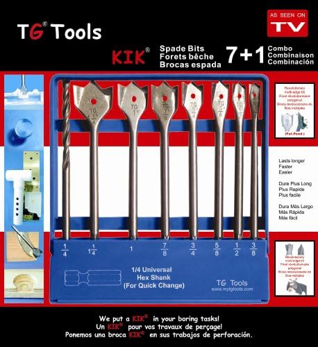 TG Tools WSJ:008002 7+Set vježbi KIK Spade od 1 kom.